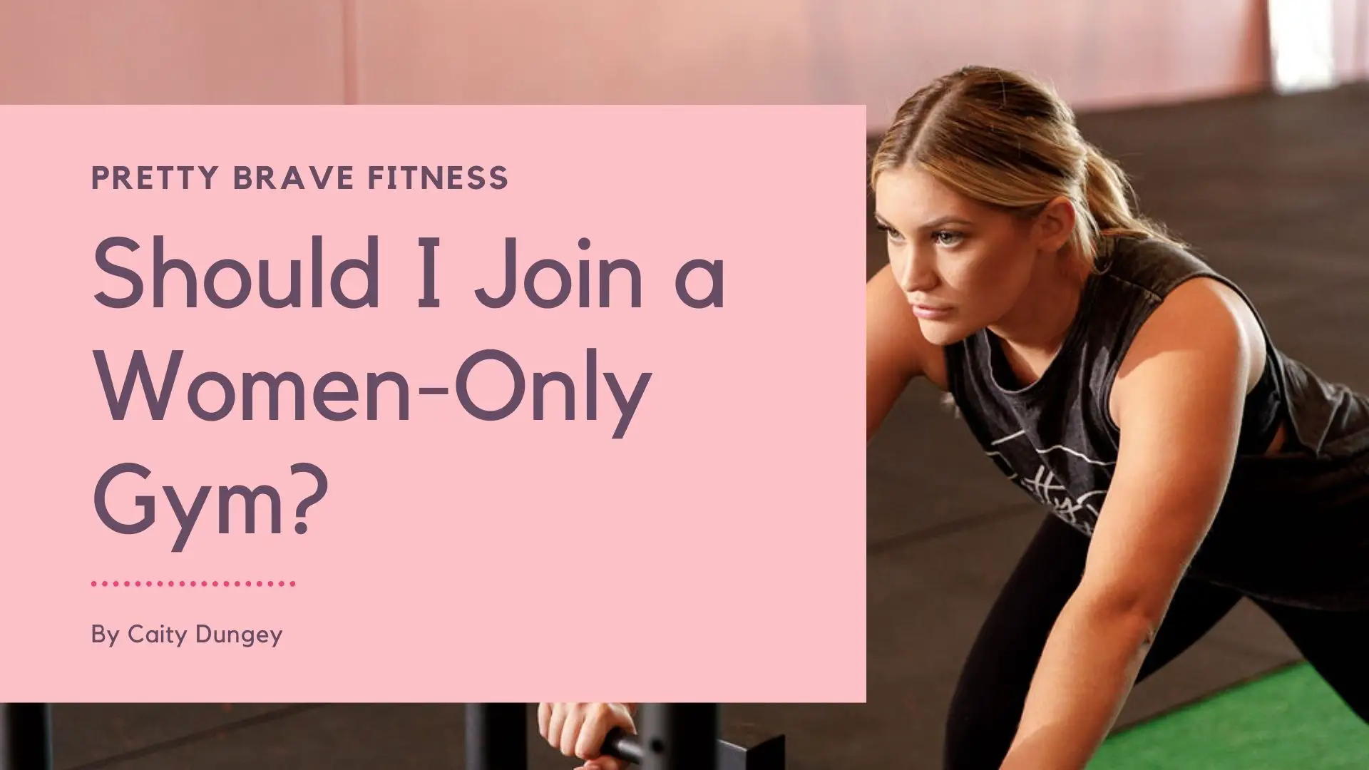 Should I Join a Women-Only Gym